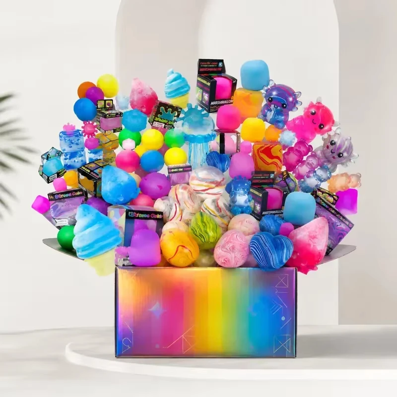 New 100+Pcs Surprise Box Toys  - Curtain Curtain ulasan dan harga