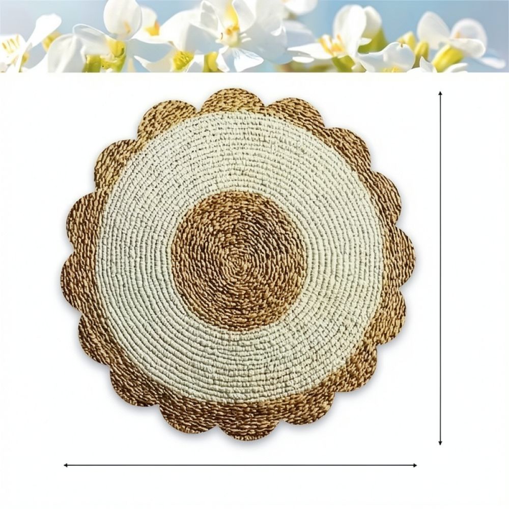 Printed Linen Placemat Lace Tr - Table Runner ulasan dan harga