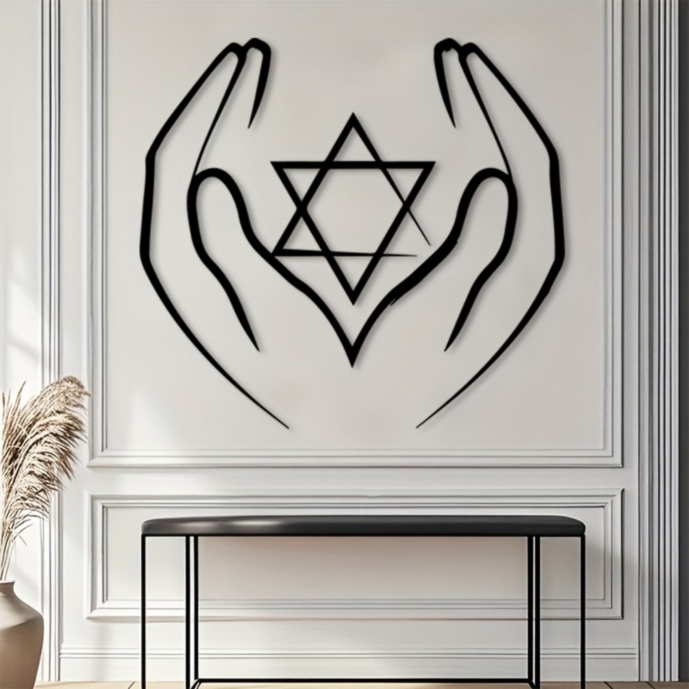 CIFBUY Metal Wall Art Abstract - Wall Art ulasan dan harga