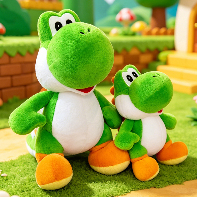 Cute Yoshi Green Dinosaur Plus - Throw Pillow ulasan dan harga