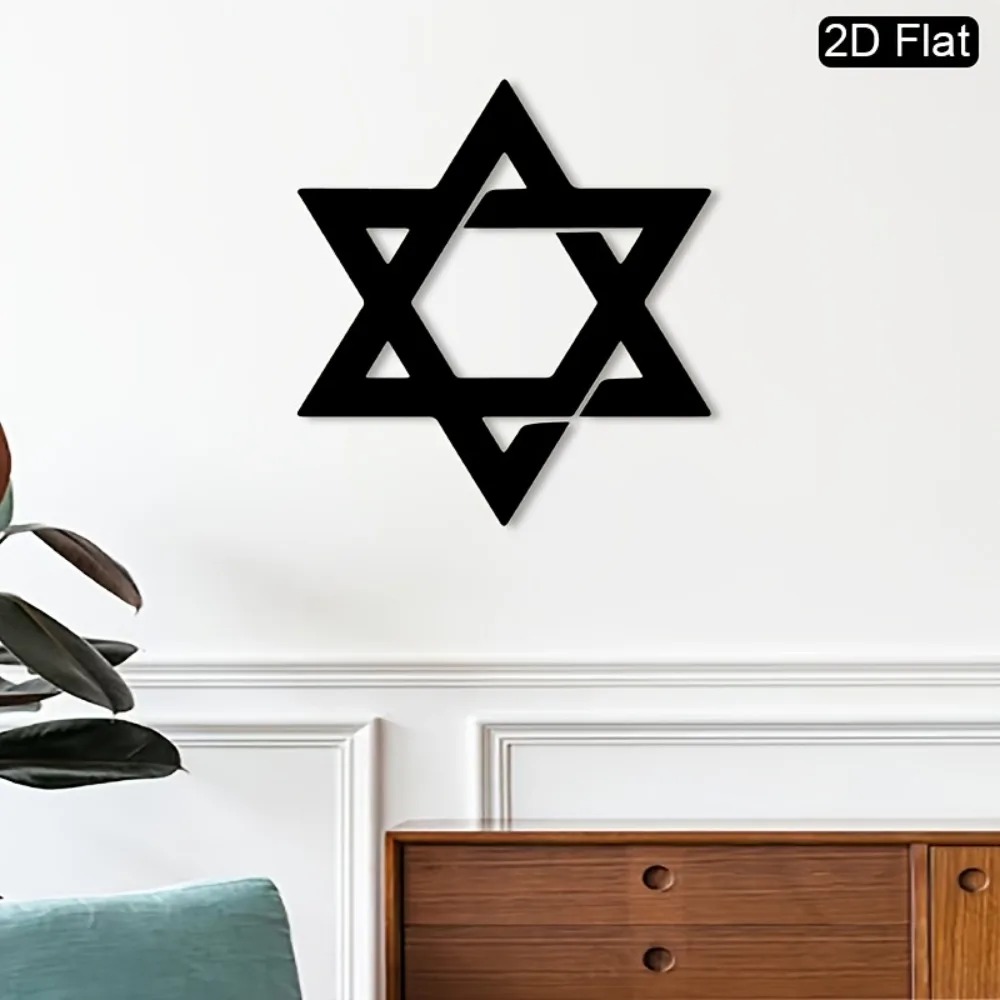 CIFBUY Iron Wall Art Star of D - Wall Art ulasan dan harga