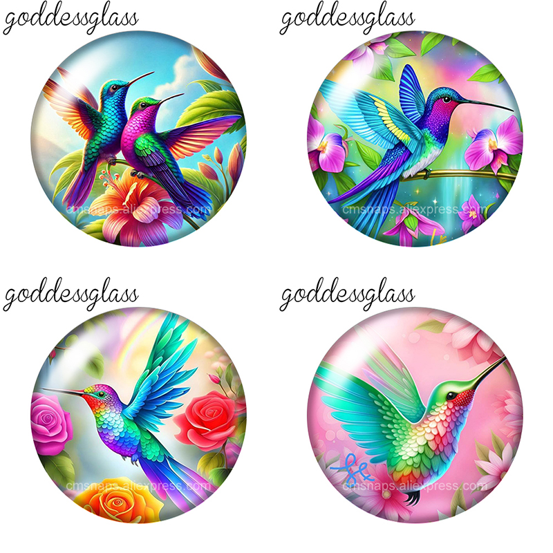 Flying Hummingbird Flowers 10p - Vase Decor ulasan dan harga