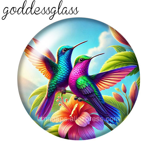 Flying Hummingbird Flowers 10p - Vase Decor ulasan dan harga
