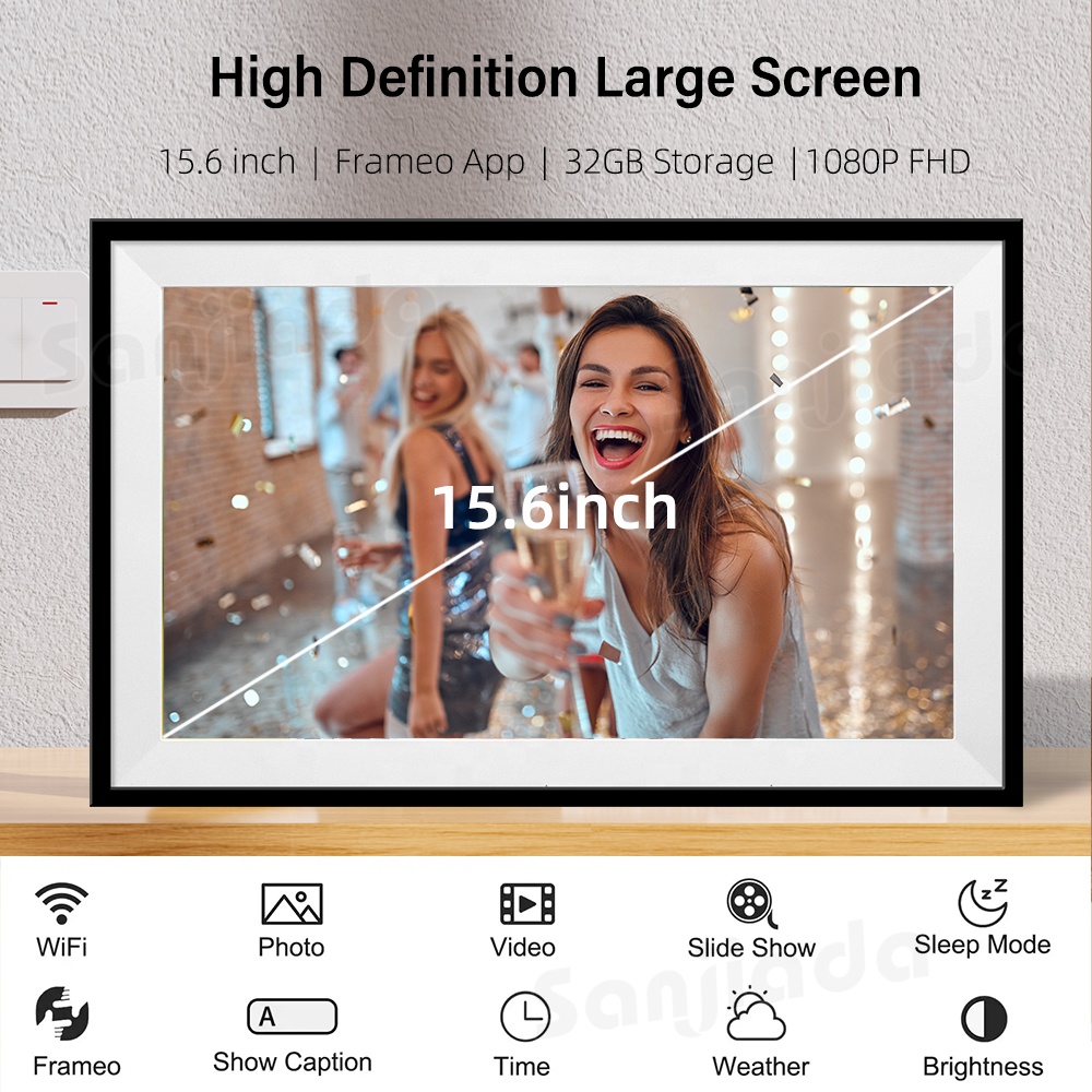 32GB Large Size Digital Photo  - Picture Frame ulasan dan harga