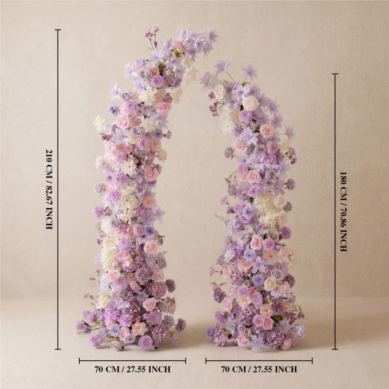 5D Uflower Purple Pink Lilies  - Table Runner ulasan dan harga